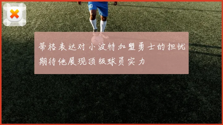 蒂格表达对小波特加盟勇士的担忧期待他展现顶级球员实力